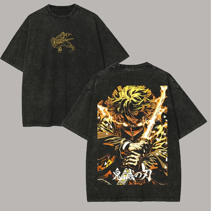T-shirt personnalisé thème:Demon slayer